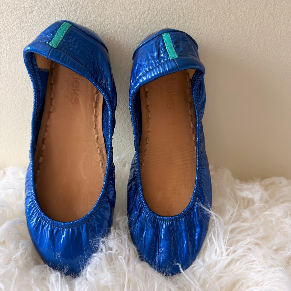 Tieks Vibrant Blue Ballet Flats
